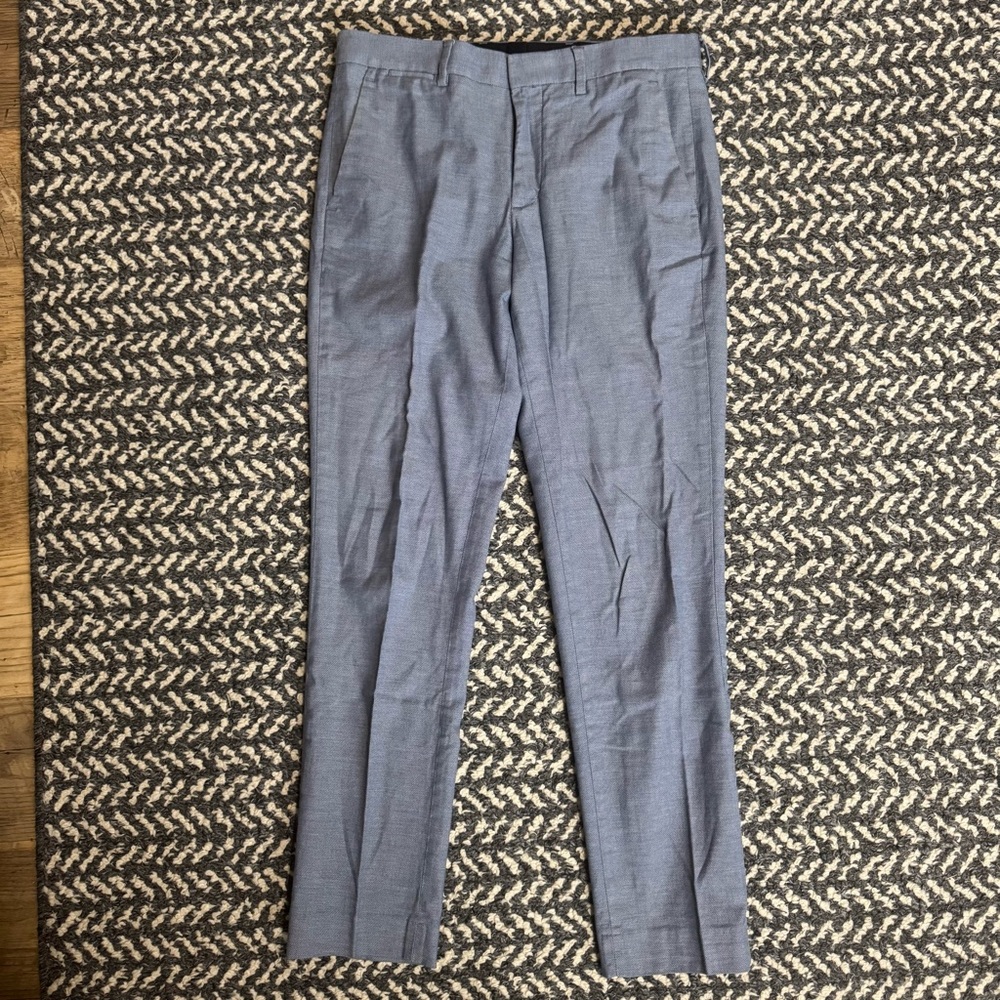 Express Men's Slate Blue Dress Pants